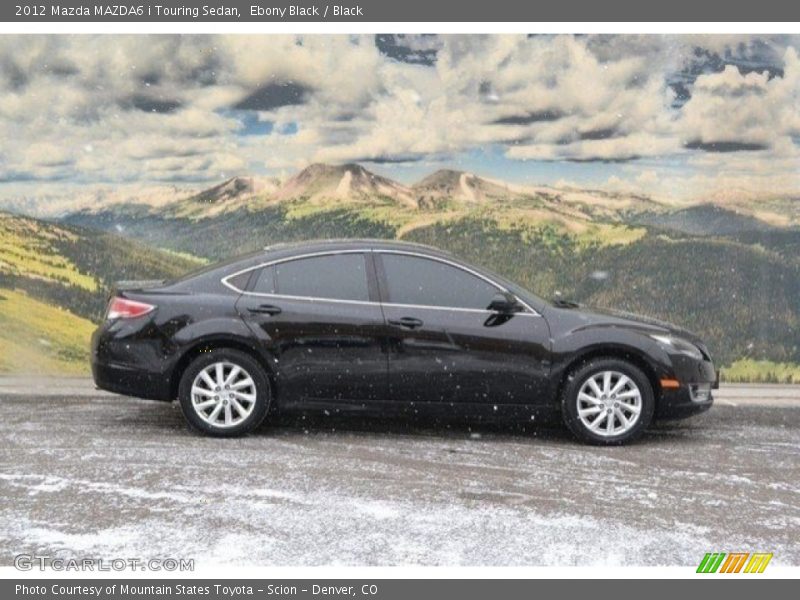 Ebony Black / Black 2012 Mazda MAZDA6 i Touring Sedan
