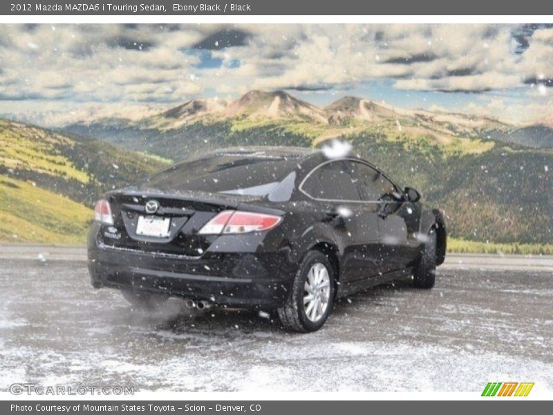 Ebony Black / Black 2012 Mazda MAZDA6 i Touring Sedan