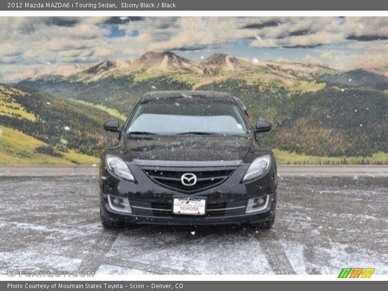 Ebony Black / Black 2012 Mazda MAZDA6 i Touring Sedan