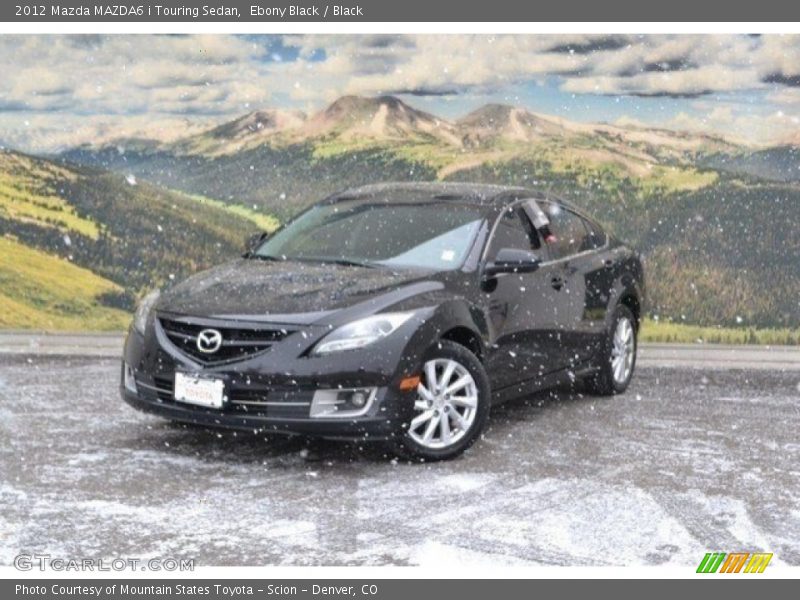 Ebony Black / Black 2012 Mazda MAZDA6 i Touring Sedan