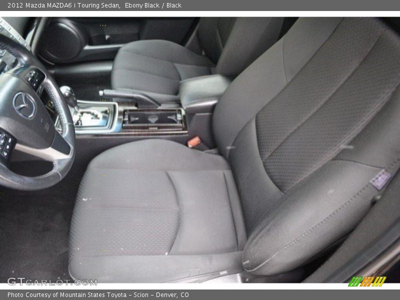 Ebony Black / Black 2012 Mazda MAZDA6 i Touring Sedan