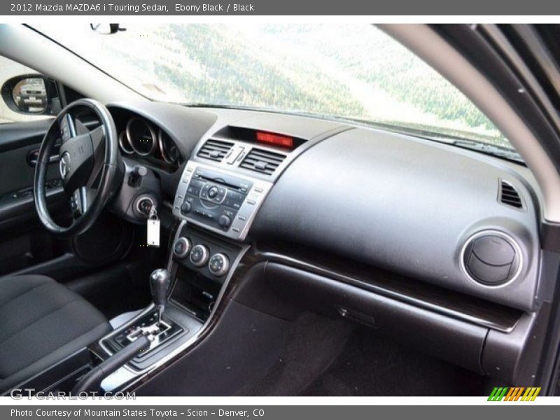 Ebony Black / Black 2012 Mazda MAZDA6 i Touring Sedan