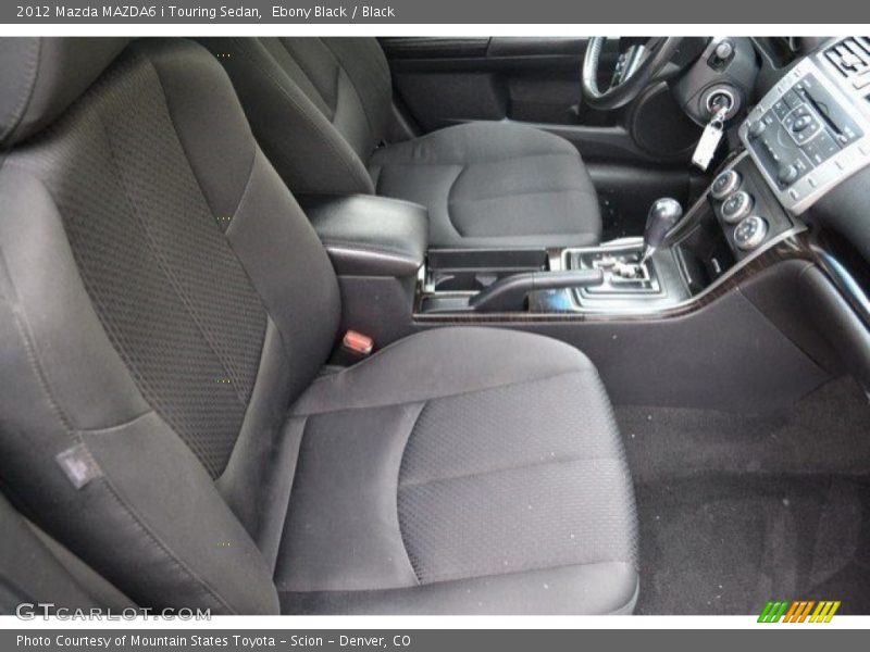 Ebony Black / Black 2012 Mazda MAZDA6 i Touring Sedan