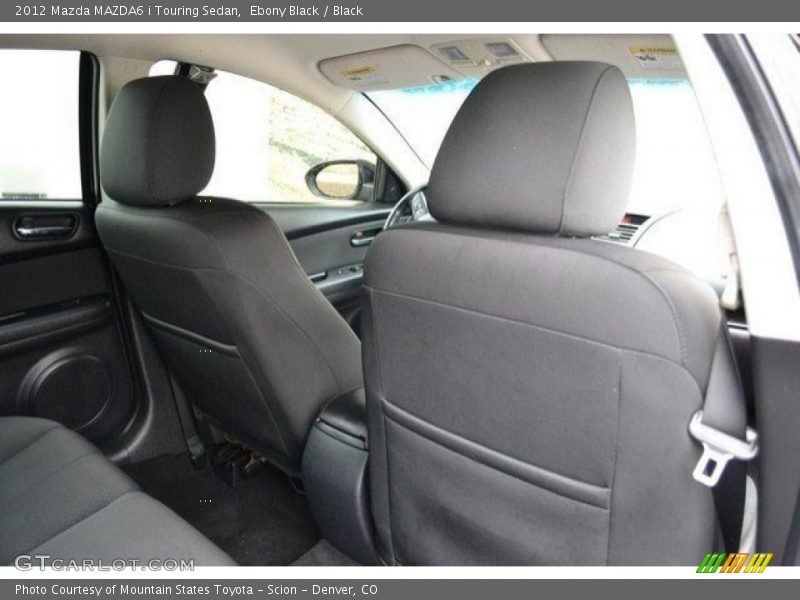 Ebony Black / Black 2012 Mazda MAZDA6 i Touring Sedan