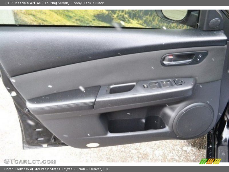 Ebony Black / Black 2012 Mazda MAZDA6 i Touring Sedan