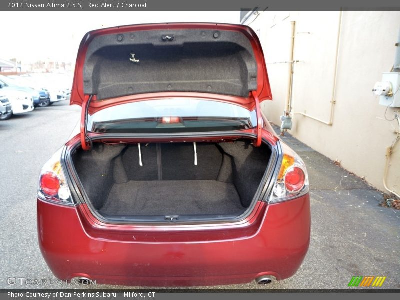 Red Alert / Charcoal 2012 Nissan Altima 2.5 S
