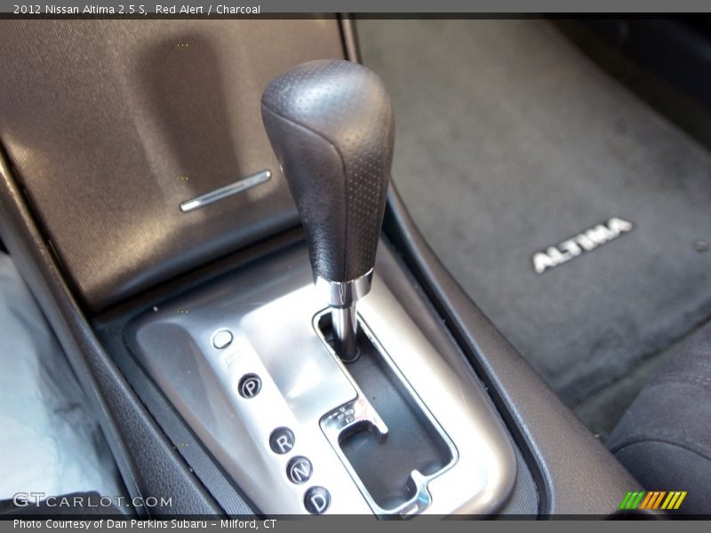 Red Alert / Charcoal 2012 Nissan Altima 2.5 S