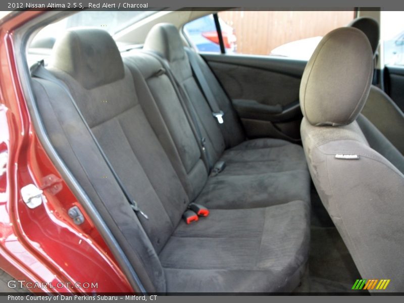 Red Alert / Charcoal 2012 Nissan Altima 2.5 S
