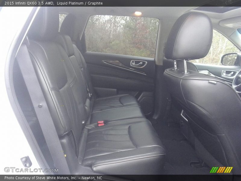 Liquid Platinum / Graphite 2015 Infiniti QX60 3.5 AWD