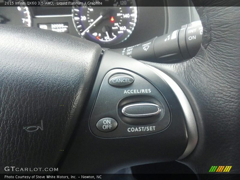 Liquid Platinum / Graphite 2015 Infiniti QX60 3.5 AWD