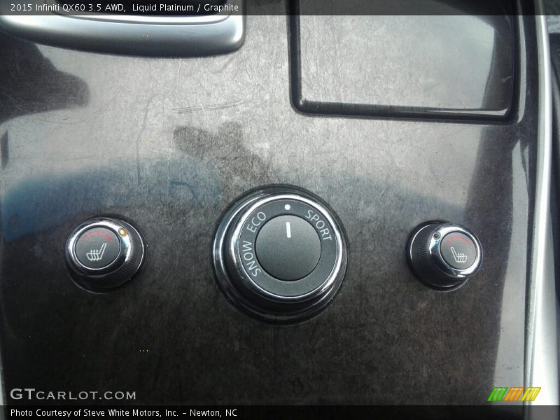 Liquid Platinum / Graphite 2015 Infiniti QX60 3.5 AWD