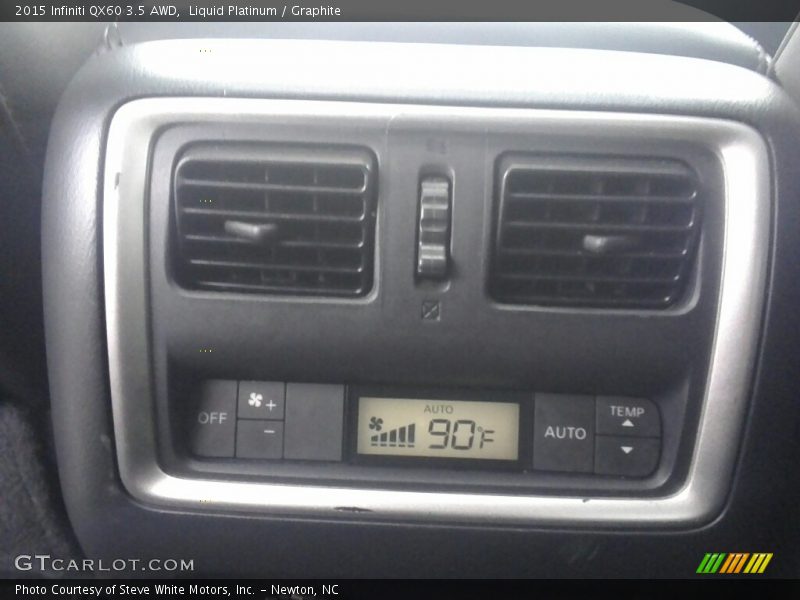 Liquid Platinum / Graphite 2015 Infiniti QX60 3.5 AWD
