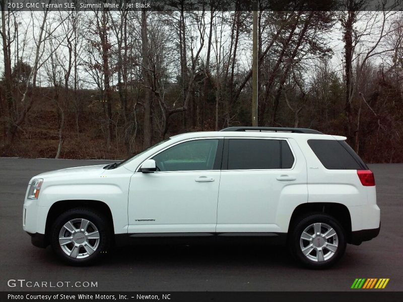 Summit White / Jet Black 2013 GMC Terrain SLE