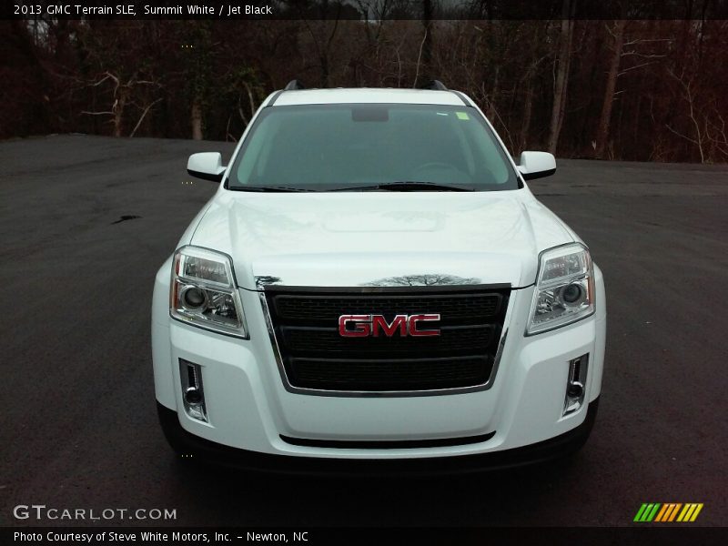 Summit White / Jet Black 2013 GMC Terrain SLE