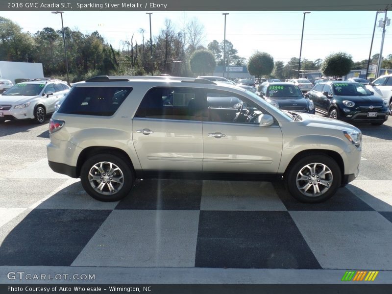Sparkling Silver Metallic / Ebony 2016 GMC Acadia SLT