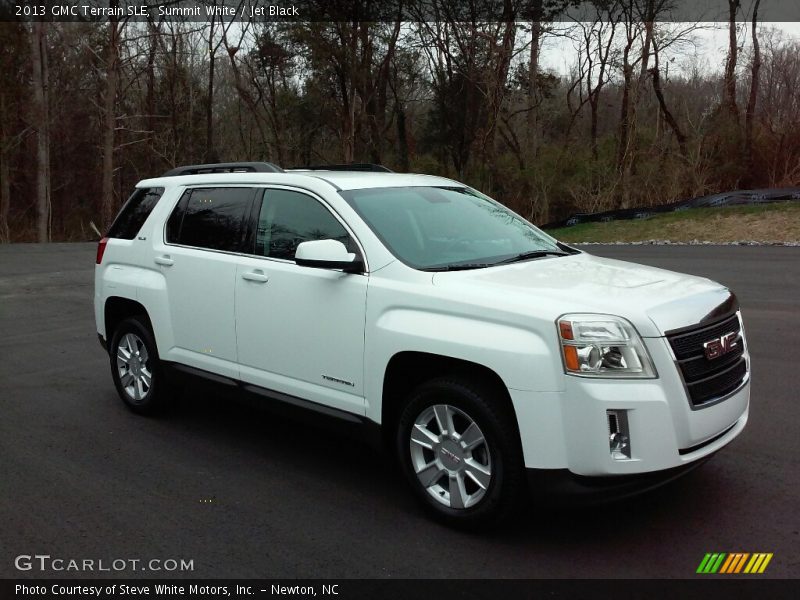 Summit White / Jet Black 2013 GMC Terrain SLE