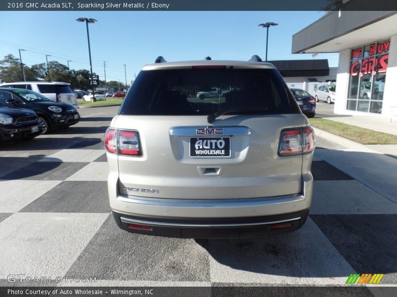 Sparkling Silver Metallic / Ebony 2016 GMC Acadia SLT