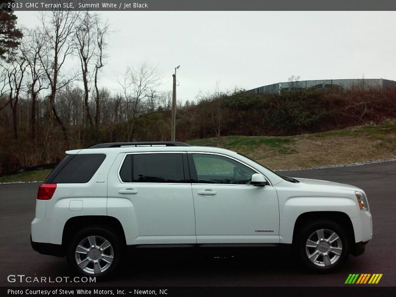 Summit White / Jet Black 2013 GMC Terrain SLE