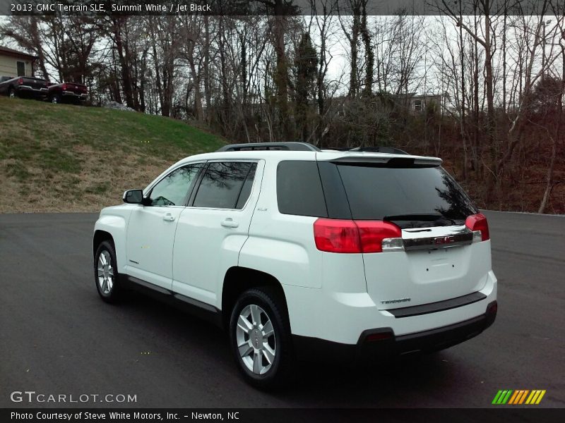 Summit White / Jet Black 2013 GMC Terrain SLE