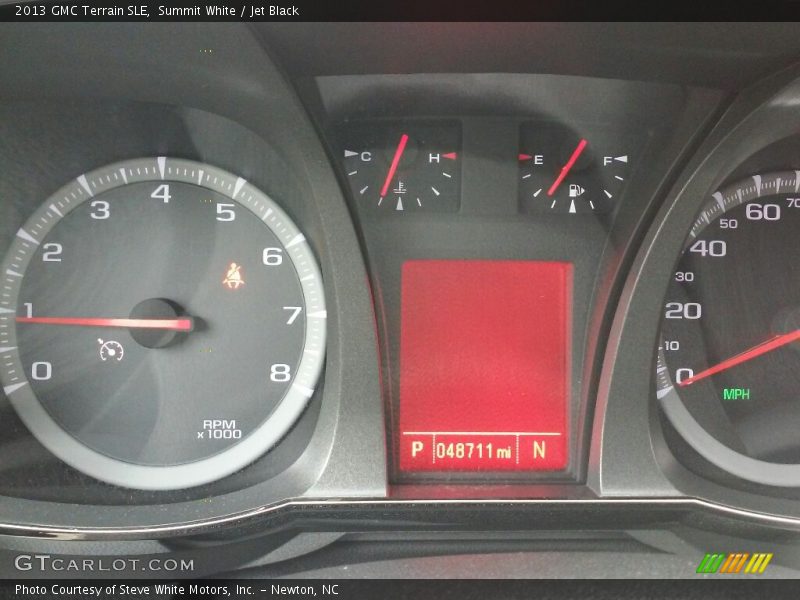 Summit White / Jet Black 2013 GMC Terrain SLE