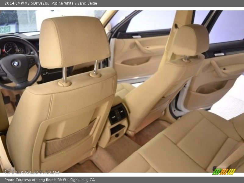 Alpine White / Sand Beige 2014 BMW X3 xDrive28i
