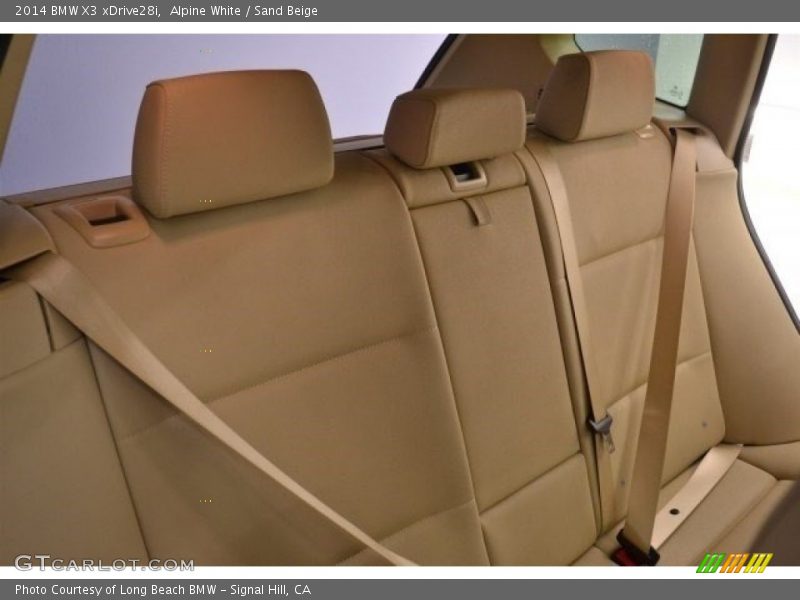 Alpine White / Sand Beige 2014 BMW X3 xDrive28i