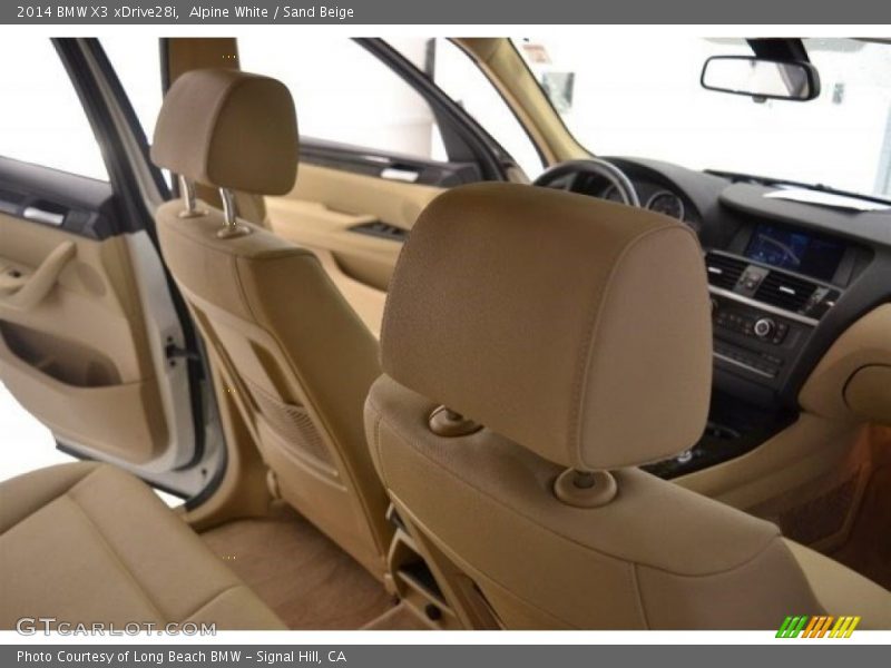 Alpine White / Sand Beige 2014 BMW X3 xDrive28i