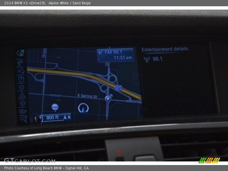 Alpine White / Sand Beige 2014 BMW X3 xDrive28i