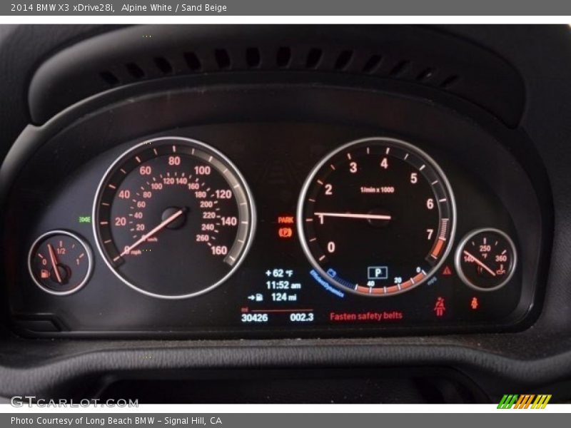 Alpine White / Sand Beige 2014 BMW X3 xDrive28i