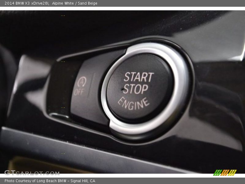 Alpine White / Sand Beige 2014 BMW X3 xDrive28i