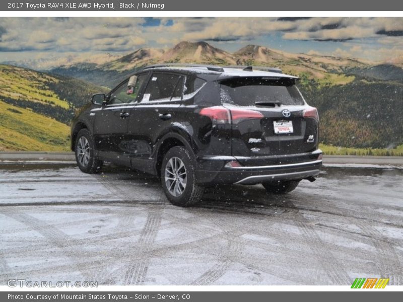 Black / Nutmeg 2017 Toyota RAV4 XLE AWD Hybrid