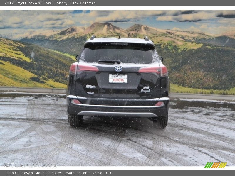 Black / Nutmeg 2017 Toyota RAV4 XLE AWD Hybrid