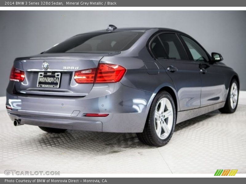 Mineral Grey Metallic / Black 2014 BMW 3 Series 328d Sedan