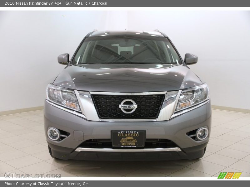 Gun Metallic / Charcoal 2016 Nissan Pathfinder SV 4x4