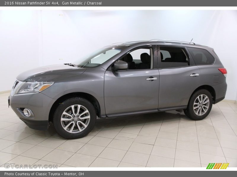 Gun Metallic / Charcoal 2016 Nissan Pathfinder SV 4x4