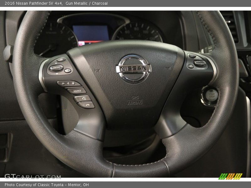 Gun Metallic / Charcoal 2016 Nissan Pathfinder SV 4x4