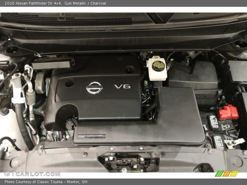 Gun Metallic / Charcoal 2016 Nissan Pathfinder SV 4x4