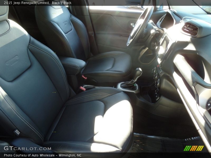 Black / Black 2015 Jeep Renegade Limited
