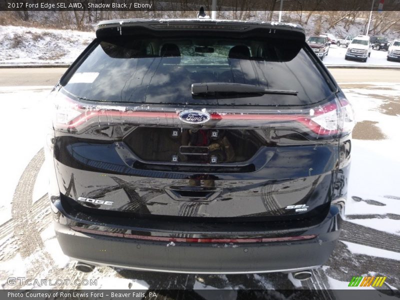 Shadow Black / Ebony 2017 Ford Edge SEL AWD