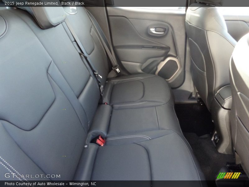 Black / Black 2015 Jeep Renegade Limited