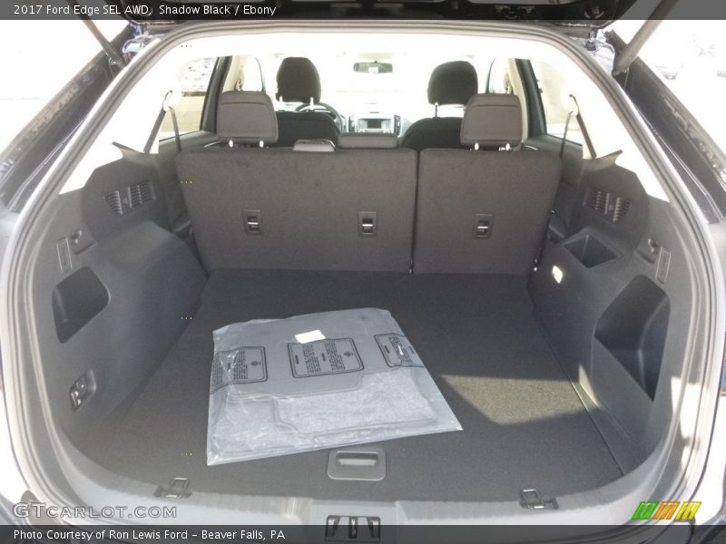 Shadow Black / Ebony 2017 Ford Edge SEL AWD