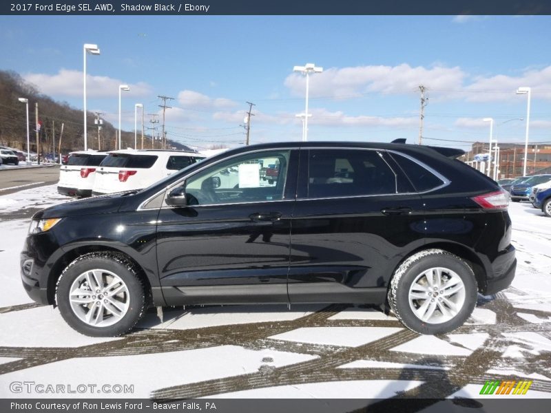  2017 Edge SEL AWD Shadow Black
