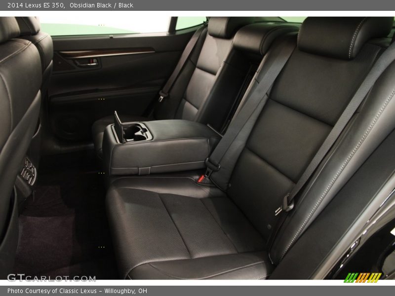Obsidian Black / Black 2014 Lexus ES 350