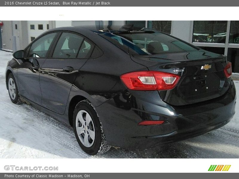 Blue Ray Metallic / Jet Black 2016 Chevrolet Cruze LS Sedan