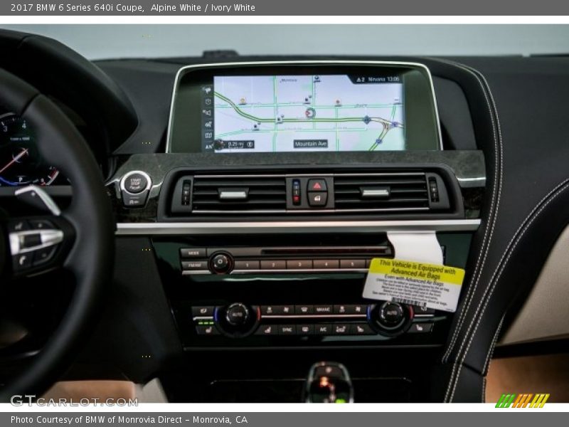 Navigation of 2017 6 Series 640i Coupe