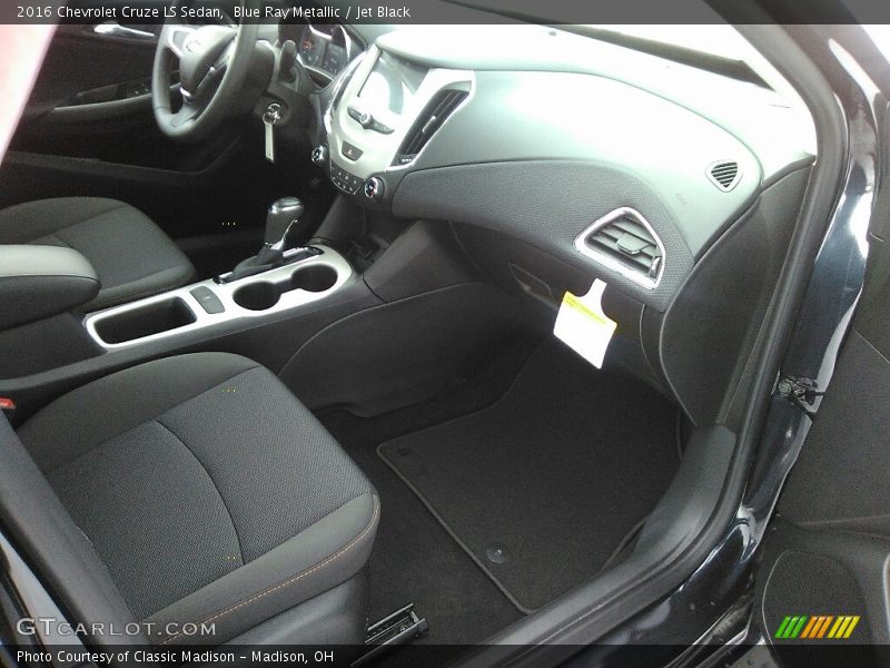 Blue Ray Metallic / Jet Black 2016 Chevrolet Cruze LS Sedan