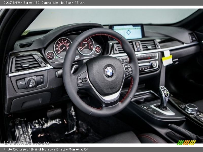Dashboard of 2017 4 Series 430i Convertible