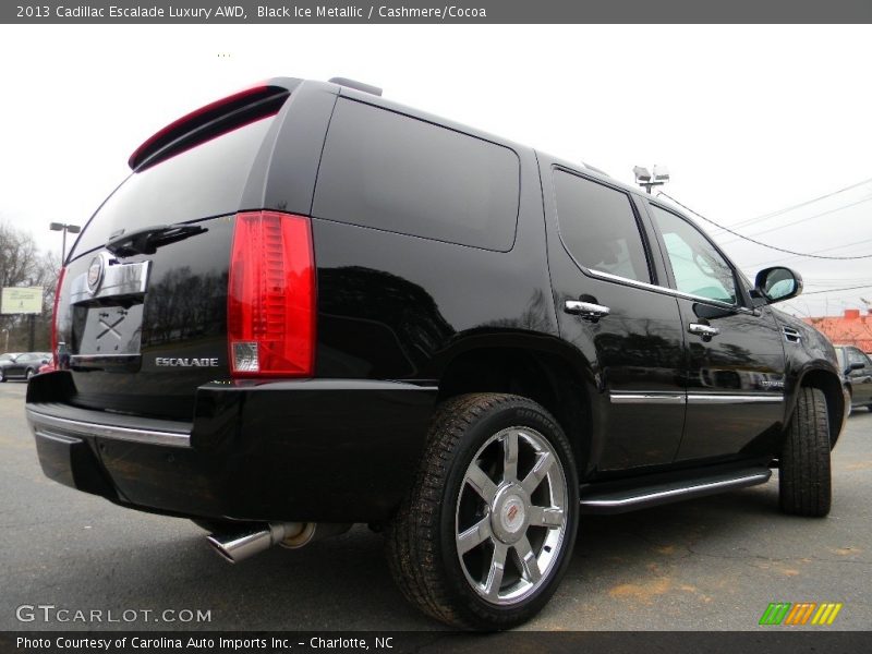 Black Ice Metallic / Cashmere/Cocoa 2013 Cadillac Escalade Luxury AWD