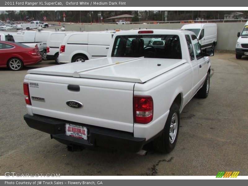 Oxford White / Medium Dark Flint 2011 Ford Ranger XL SuperCab
