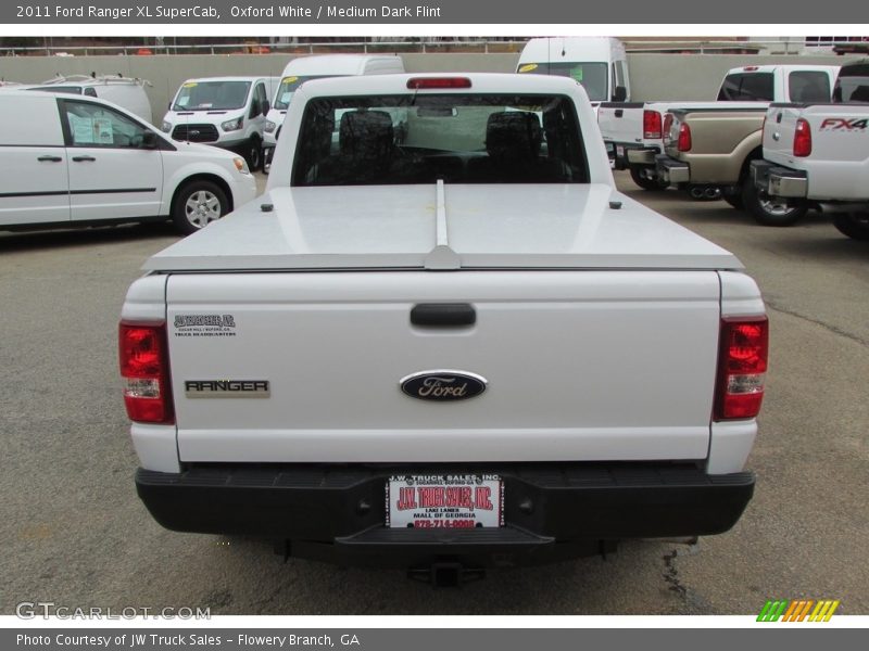 Oxford White / Medium Dark Flint 2011 Ford Ranger XL SuperCab